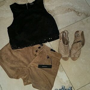 Vince Camuto sling back  zip up heels sz 6.5